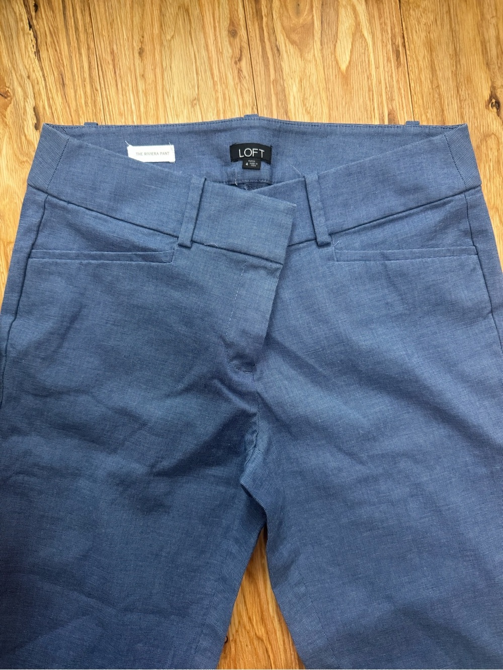 LOFT Riviera Pattern Pant - Picture 3 of 5
